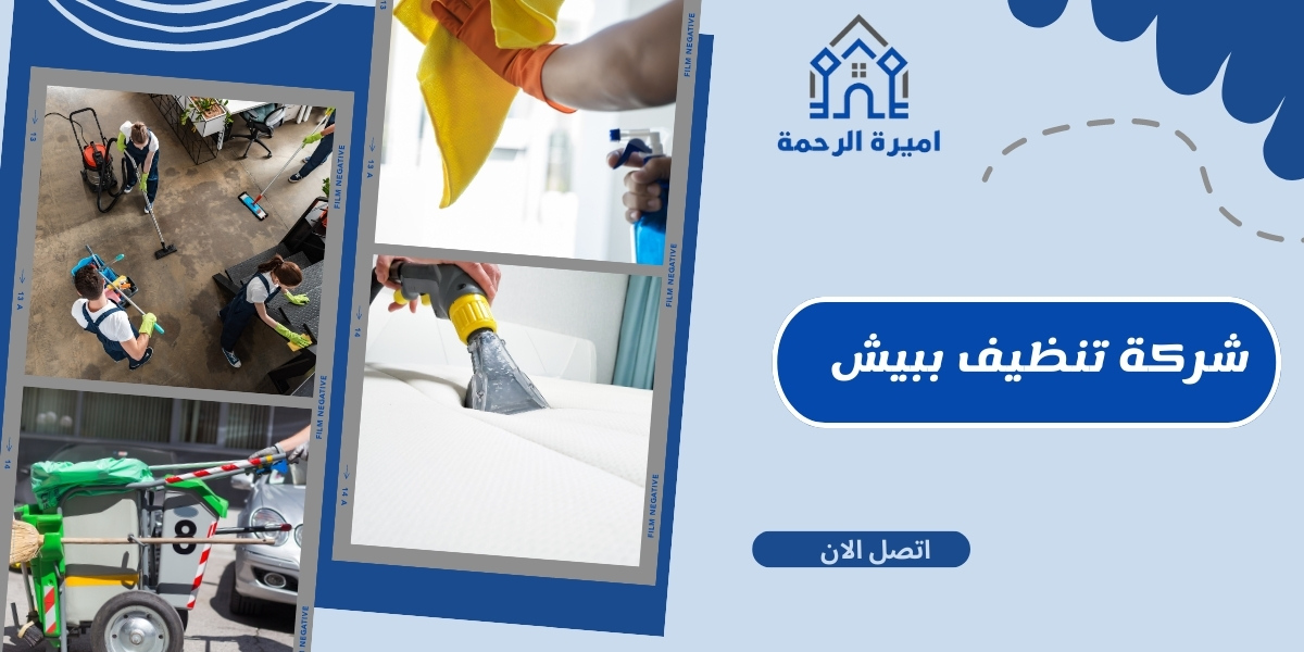 شركة تنظيف ببيش